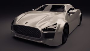 Visualization of concept car